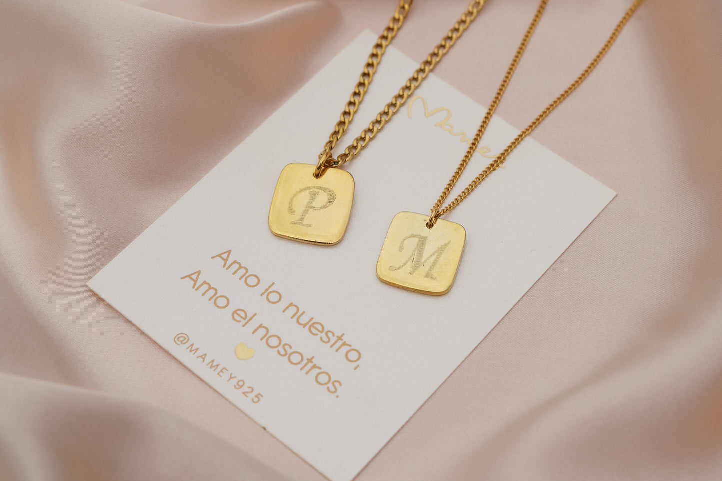 COLLARES DIJE CUADRADO
