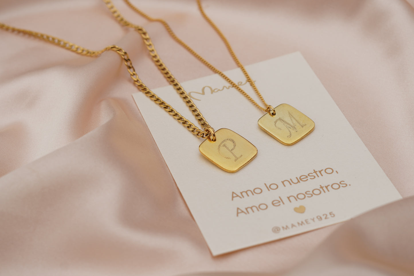 COLLARES DIJE CUADRADO
