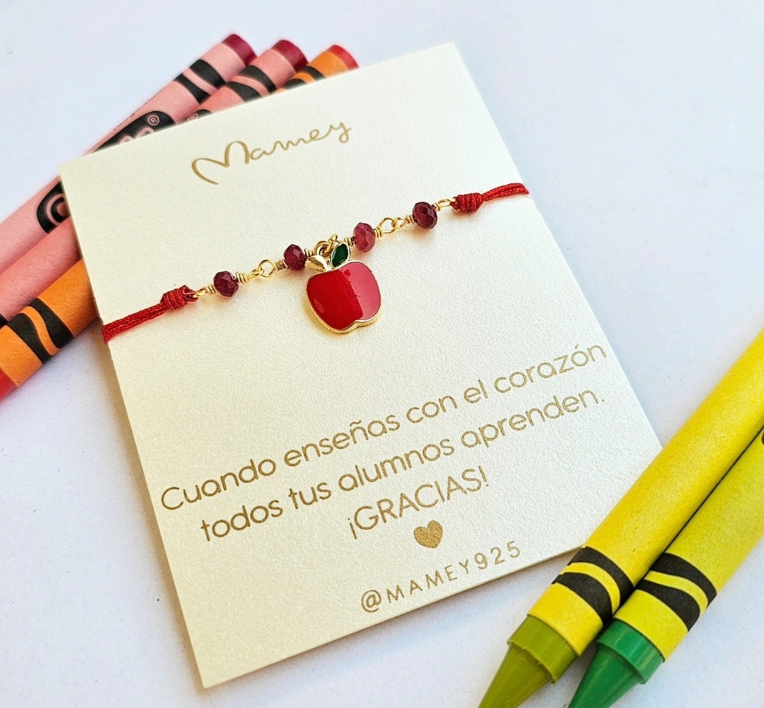 PULSERA MANZANA CADENA