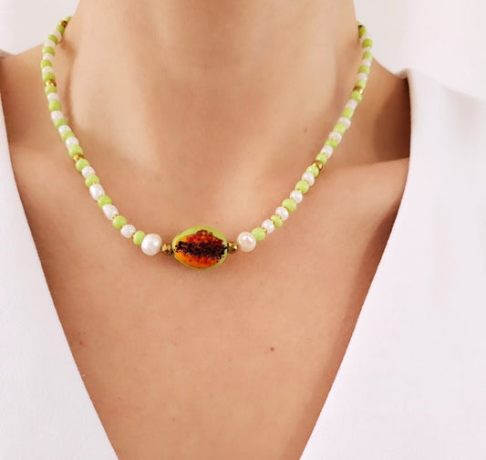 COLLAR PAPAYA DULCE
