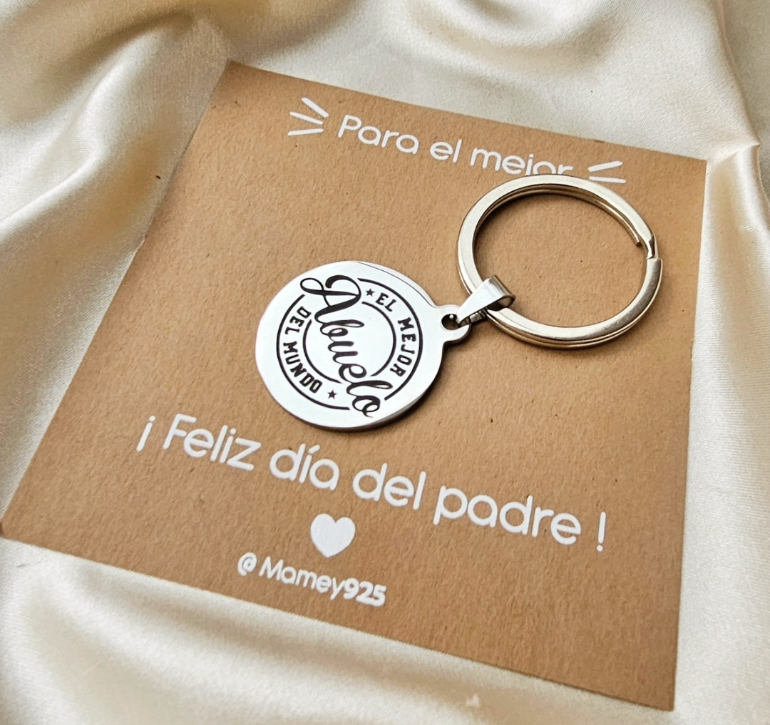 LLAVERO ACERO