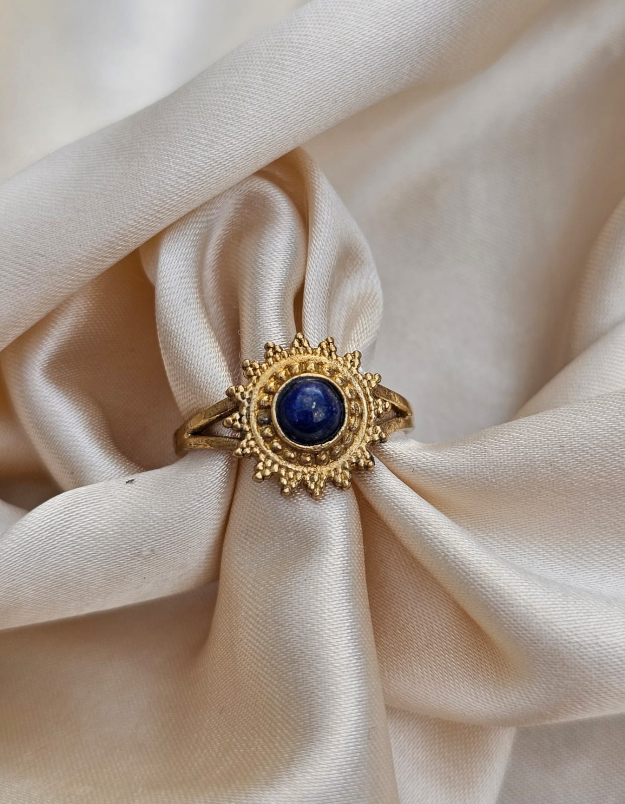 ANILLO LAPISLÁZULI AUREOLA