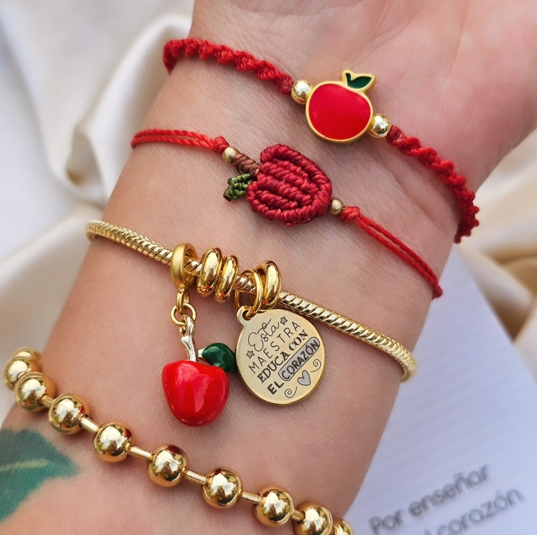 PULSERA MAESTRAS CHARMS