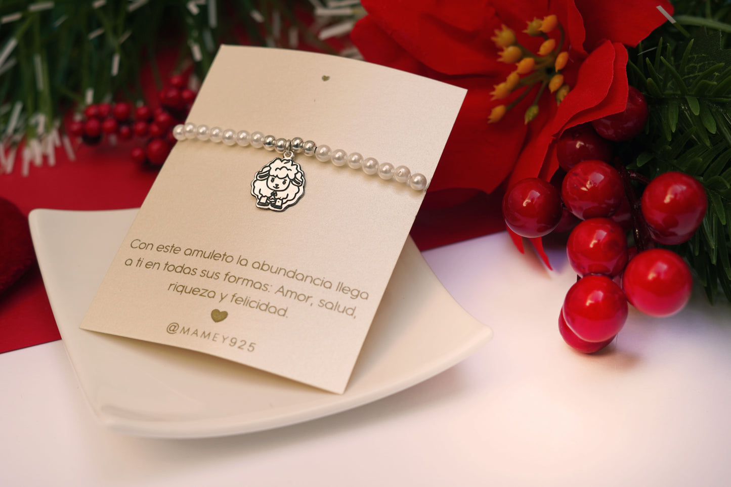 BORREGUITO ABUNDANCIA PERLAS