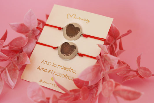 PULSERA HUELLA CORAZÓN