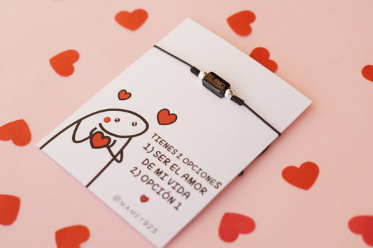 PULSERA TE AMO HILO